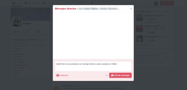 Cómo enviar mensajes directos a varios usuarios en Twitter - Paso 4