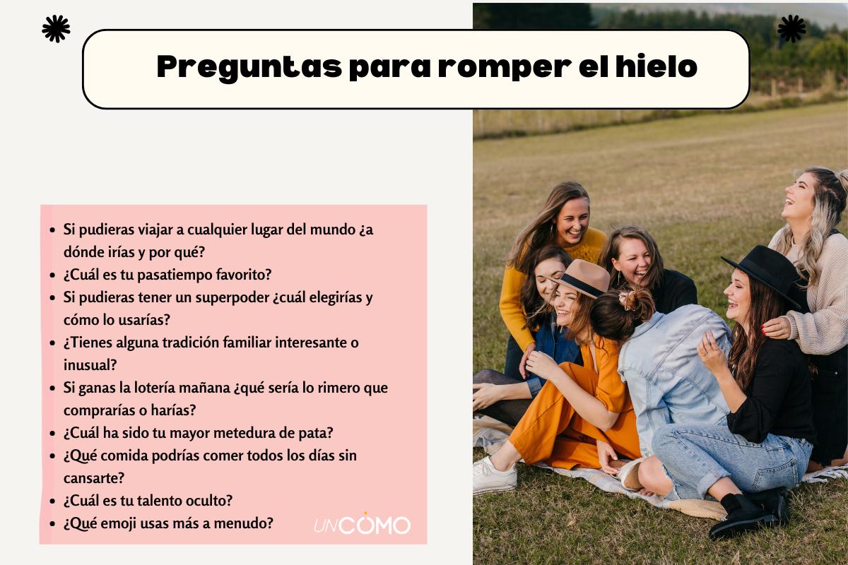 Preguntas para romper el hielo y empezar cualquier conversación