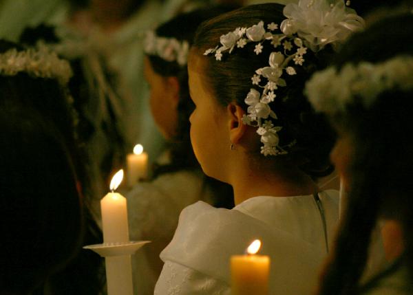 Cómo maquillarme para una primera comunión - Paso 1