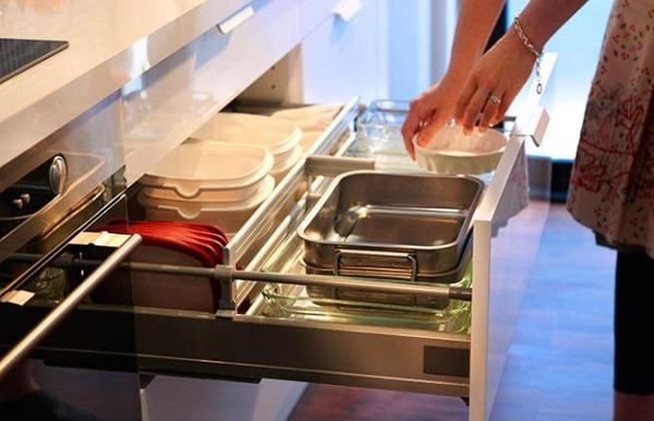 Organizadores para alacenas y cajones de cocina - Alacenas modernas y funcionales