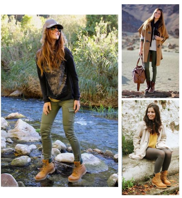 Cómo combinar unas botas Panama Jack - Botas Panama Jack con verde militar 