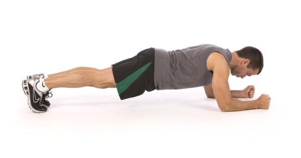 Cómo hacer el ejercicio del tablón - Paso 2