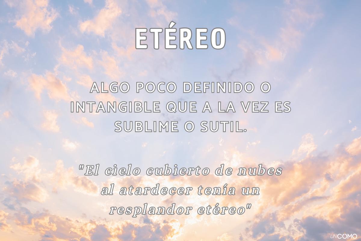 Palabras raras con significados bonitos en español