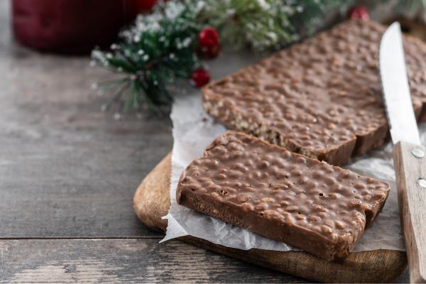 Tipos de turrones españoles: una guía con sus texturas y sabores - Turrón de chocolate