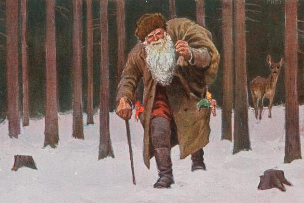 Ayudantes de Papá Noel: descubre cómo son alrededor del mundo - Knecht Ruprecht en Alemania