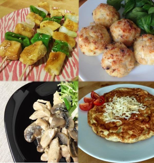 5 recetas fáciles para cenar sano