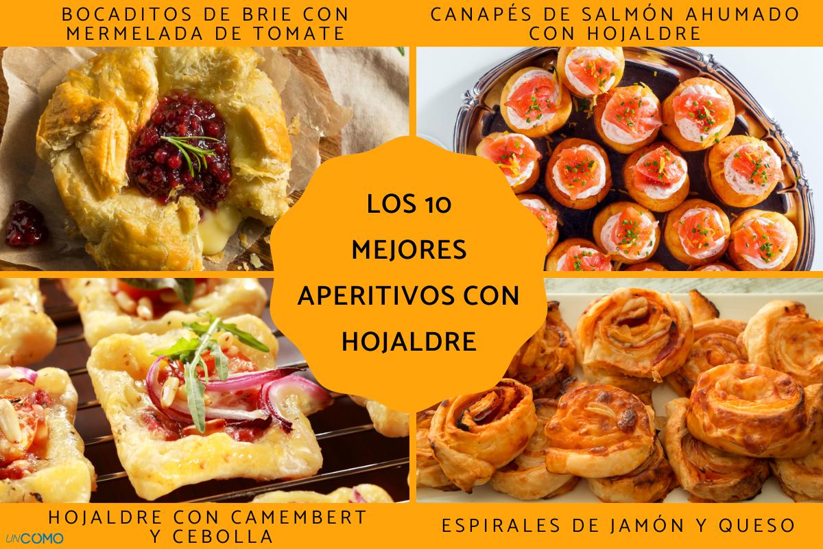 Los mejores aperitivos con hojaldre