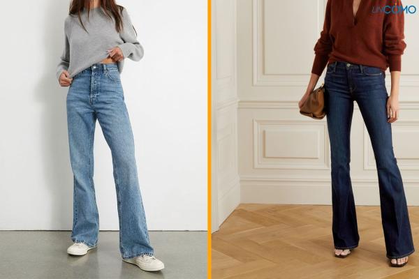 Tipos de vaqueros o jeans - Vaqueros bootcut