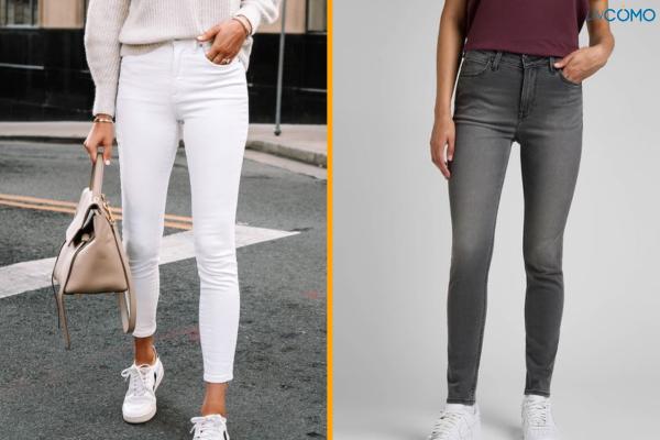 Tipos de vaqueros o jeans - Vaqueros skinny o pitillo