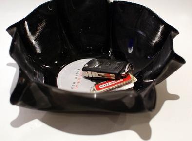 Cómo hacer un centro de mesa con un disco de vinilo