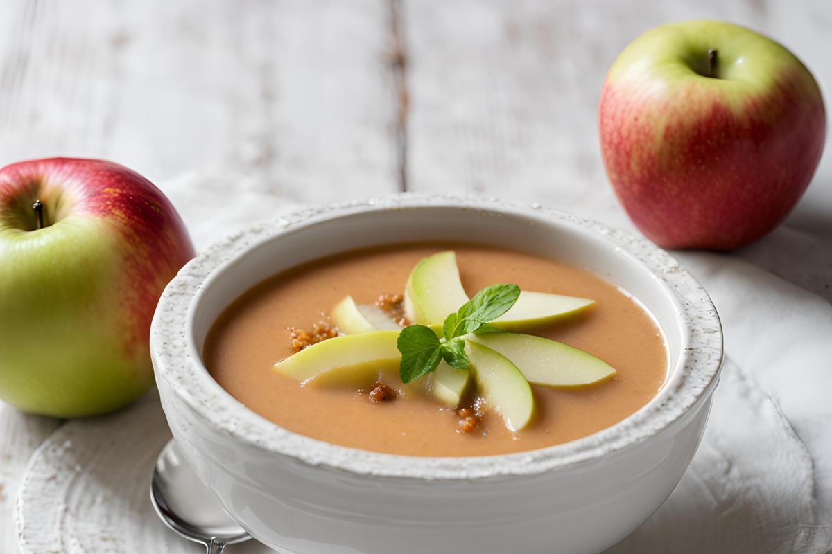 Cómo hacer gazpacho de manzana: deliciosa y refrescante receta
