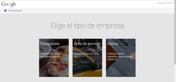 Cómo aparecer en Google Maps - Paso 2