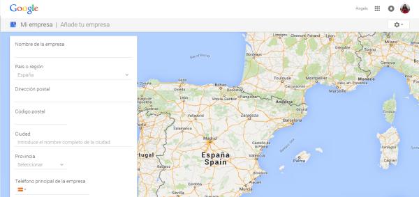 Cómo aparecer en Google Maps - Paso 4
