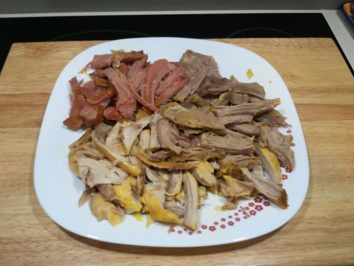 Cómo aprovechar la carne del cocido