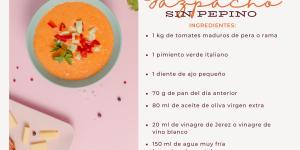 Gazpacho sin pepino: receta fácil, auténtica y refrescante paso a paso