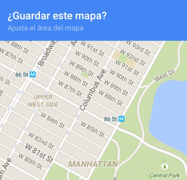 Cómo usar Google Maps sin Internet en Android