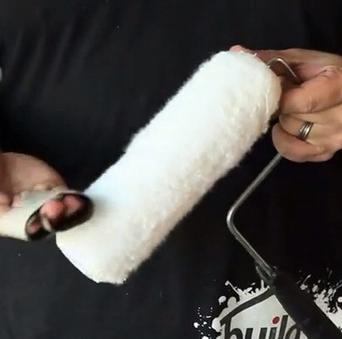 Cómo preparar un rodillo para pintar