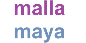 Cuál es la diferencia entre malla y maya