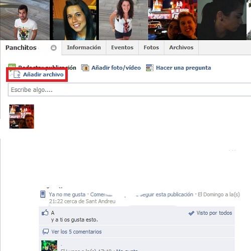 Cómo compartir mi carpeta de Dropbox con un grupo de Facebook - Paso 2