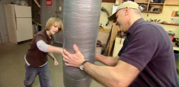 Cómo hacer una bolsa de boxeo