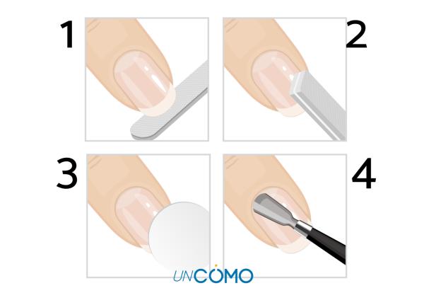 Cómo quitar las uñas de porcelana