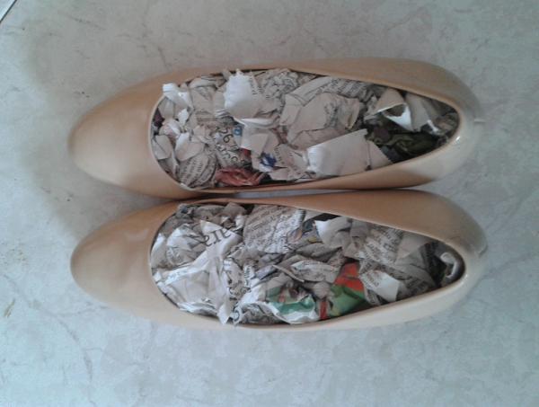 Cómo aprovechar periódicos viejos - Paso 4