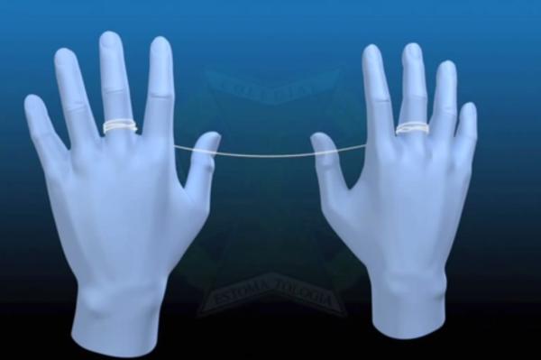 Cómo usar el hilo dental correctamente - Paso 1