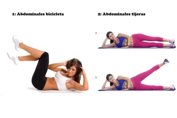 Cuáles son los mejores ejercicios para reducir la cintura - Paso 3