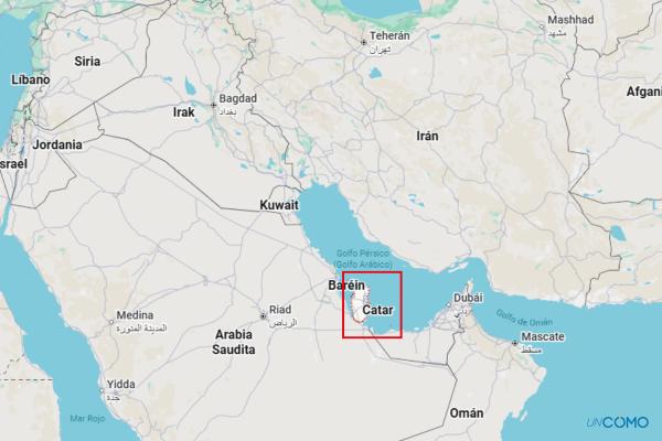 ¿Dónde está Qatar en el mapa? País, capital y datos geográficos