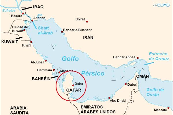 ¿Dónde está Qatar en el mapa? País, capital y datos geográficos - ¿Dónde queda Qatar en el mapa y cómo ubicarlo en el mundo?