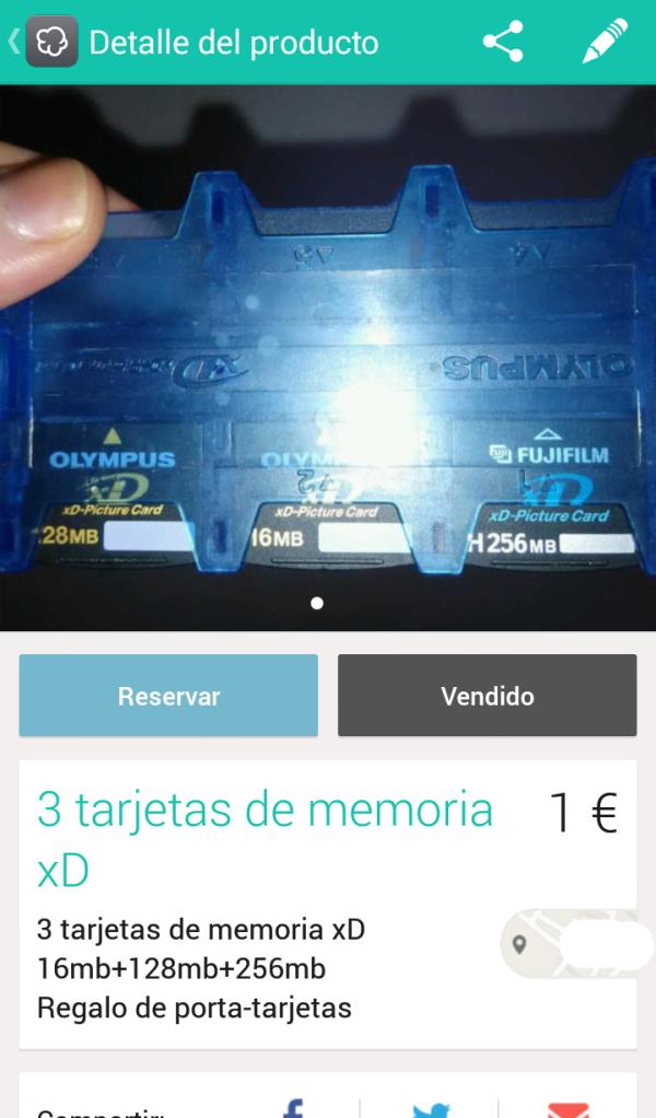 Cómo valorar a un usuario en Wallapop - Paso 1
