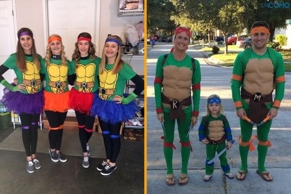 Los mejores disfraces de series - Las tortugas ninja
