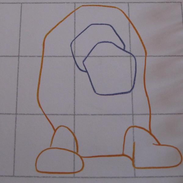 Cómo dibujar un león - Paso 2