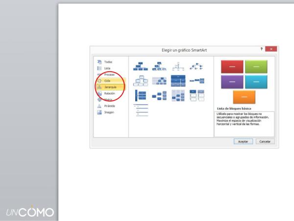 Cómo hacer un árbol genealógico con Word - Paso 2