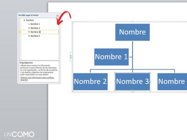 Cómo hacer un árbol genealógico con Word - Paso 5
