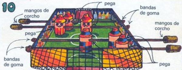 Cómo hacer un futbolín de mesa - Paso 10