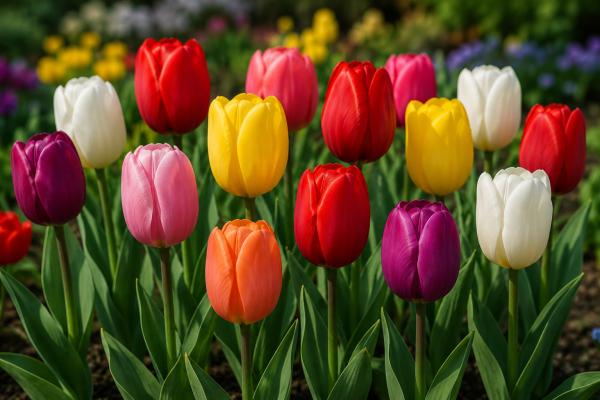 Tipos de tulipanes: variedades, colores y las clases más bonitas de esta flor - Tulipán Simple Temprano