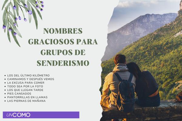 Nombres para grupos de senderismo