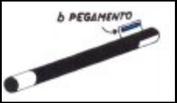 Cómo hacer una varita de papel - Paso 2