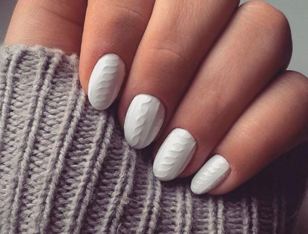 Cómo hacer sweater nails - Pasos para hacer 'sweater nails' o 'uñas jersey'