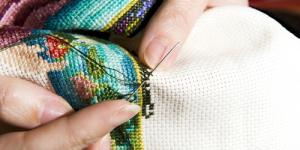 Cómo hacer punto de cruz