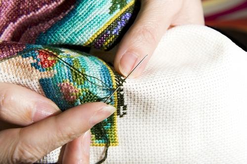 Cómo hacer punto de cruz