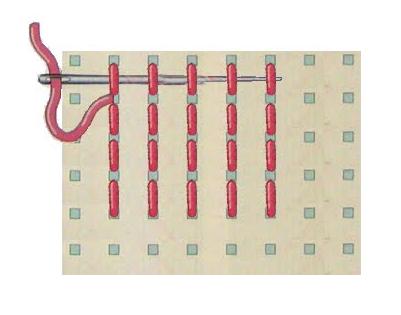 Cómo hacer punto de cruz - Paso 4