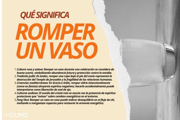 Qué significa romper un vaso sin querer: supersticiones y significado espiritual