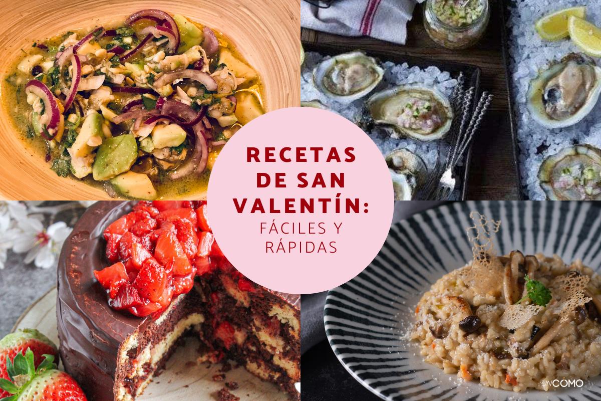 Recetas para San Valentín