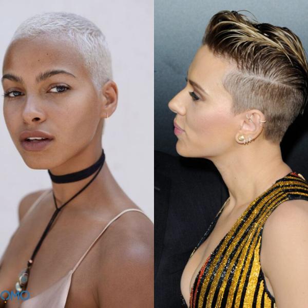 cortes de pelo atrevidos de longitud media para mujeres