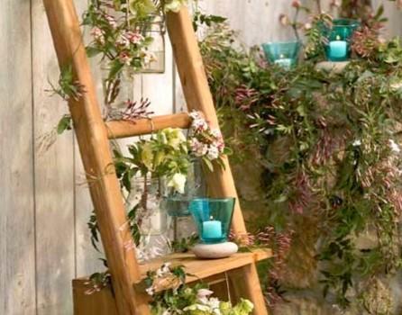 Cómo hacer un jardín con poco dinero - Decora con material reciclado 