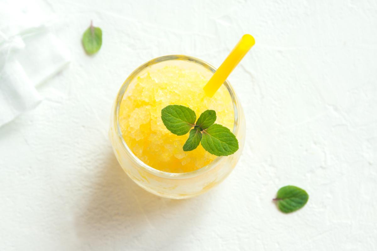 Cómo hacer granizado de limón