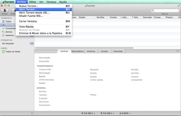 Cómo usar uTorrent - Paso 2