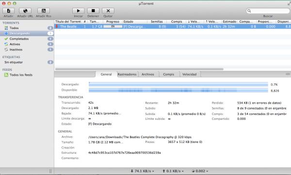 Cómo usar uTorrent - Paso 5